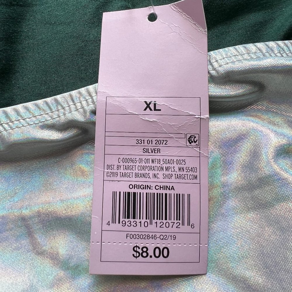 Wild Fable Iridescent Tube Crop Top NWT - Picture 2 of 3